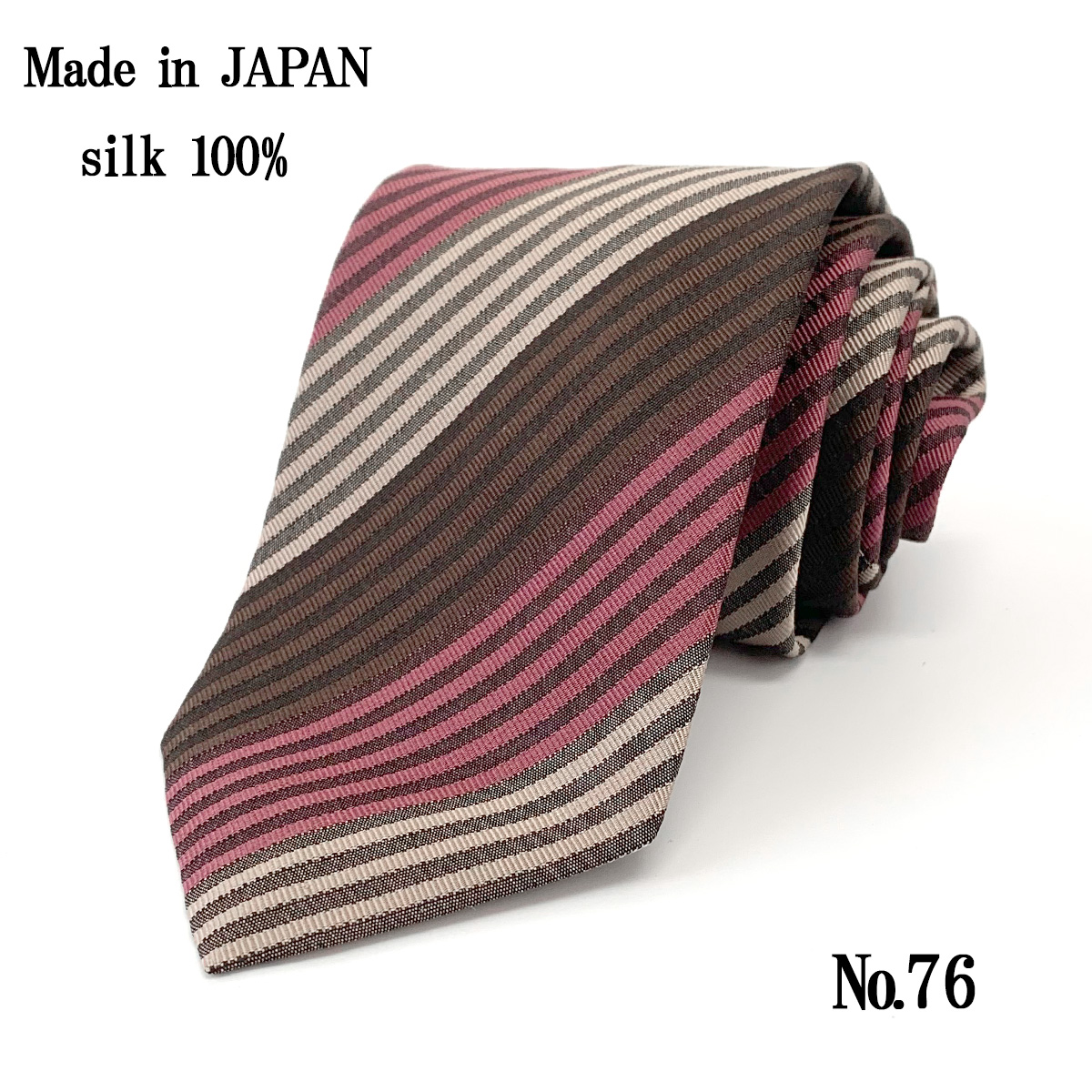 Y-selection HAND MADE ネクタイ 日本製 シルク100% ネクタイ CHOYA 日本製 ハンドメイド シルク100% 全10カラー【ゆう
