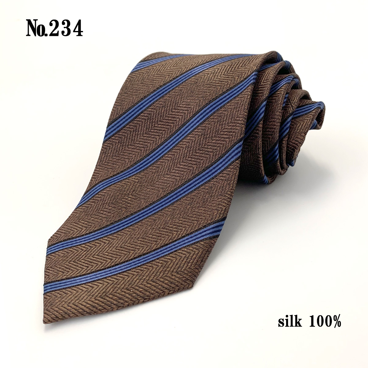 ネクタイ 訳あり シルク 100% 絹 ストライプ ブルー 赤 ネイビー 紺