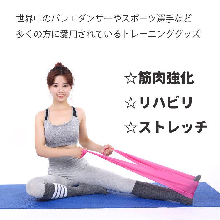 ストレッチバンド TPE素材 耐久性と弾力 エクササイズ 筋トレ