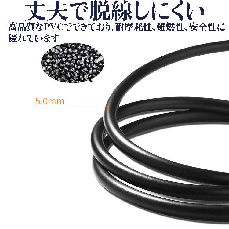 BNCケーブル 3M 高品質 純銅製 UGOMI HD-SDIケーブル 75Ω BNC 同軸