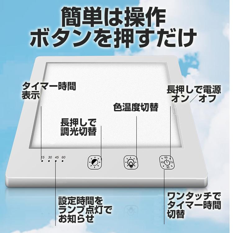 リピート　あーるにー様ライト１本1000 Amazon.co.jp : Trushome ライトセラピーランプ 10000ルクス LED