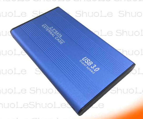 2.5インチ SSD HDD 外付け ドライブ ケース ポータブル型 SATA3.0 USB3.0 USB3.0ケーブル付属 高剛性アルミ合金 超軽量 取付簡単