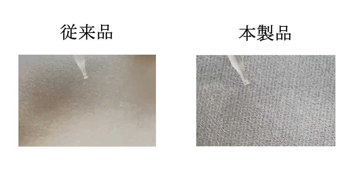 柔らかく丸めて収納できる珪藻土マット