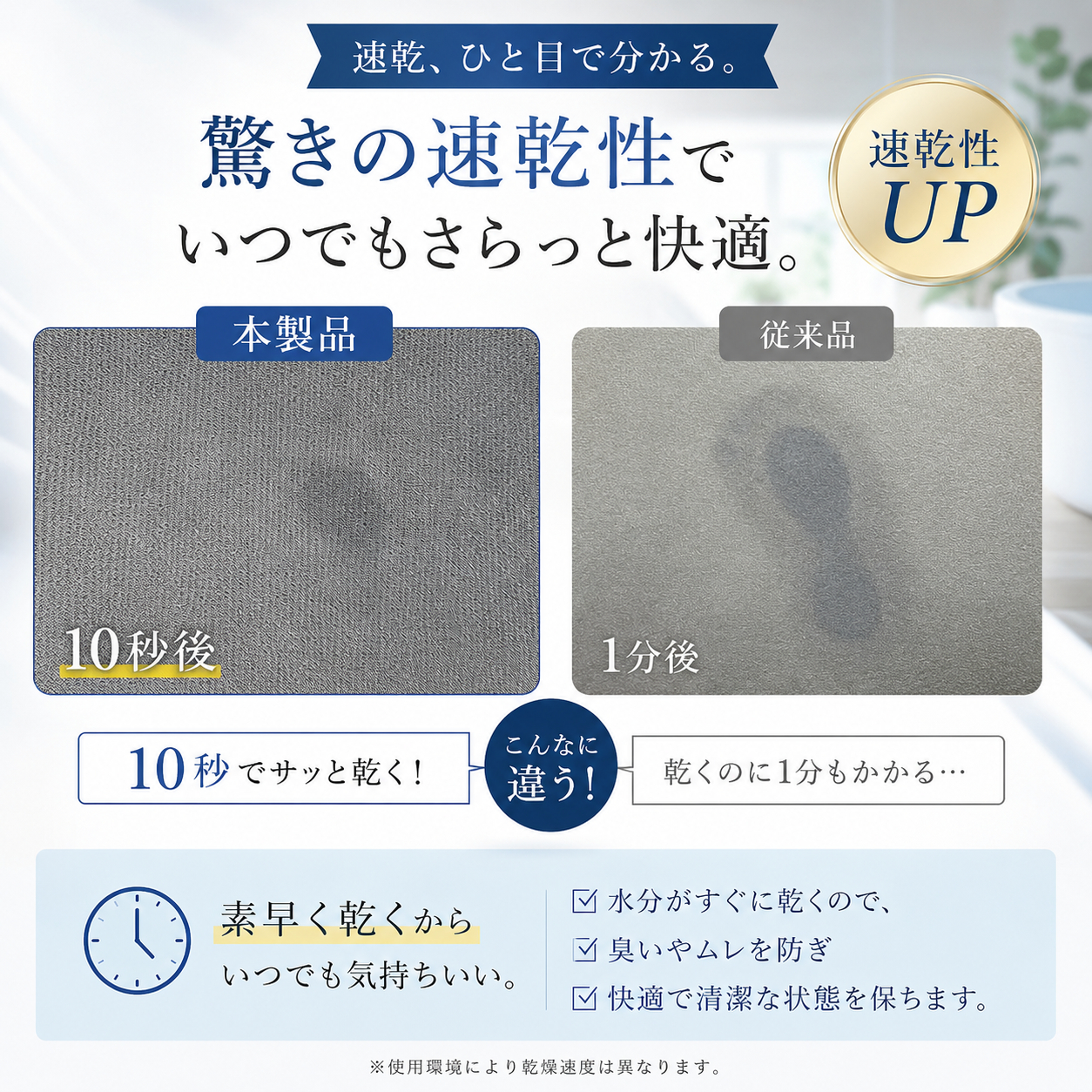 洗濯機で洗えるノンアスベスト仕様
