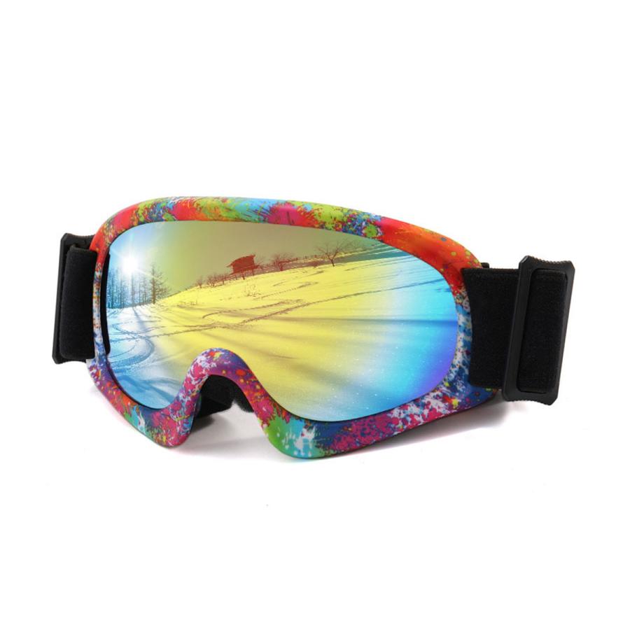 スノーボード スキー ゴーグル キッズ 大人用 子供用 スノーゴーグル UVカット 紫外線カット レボミラー ダブルレンズ レディース メンズ スキーウェア｜ysmya｜14