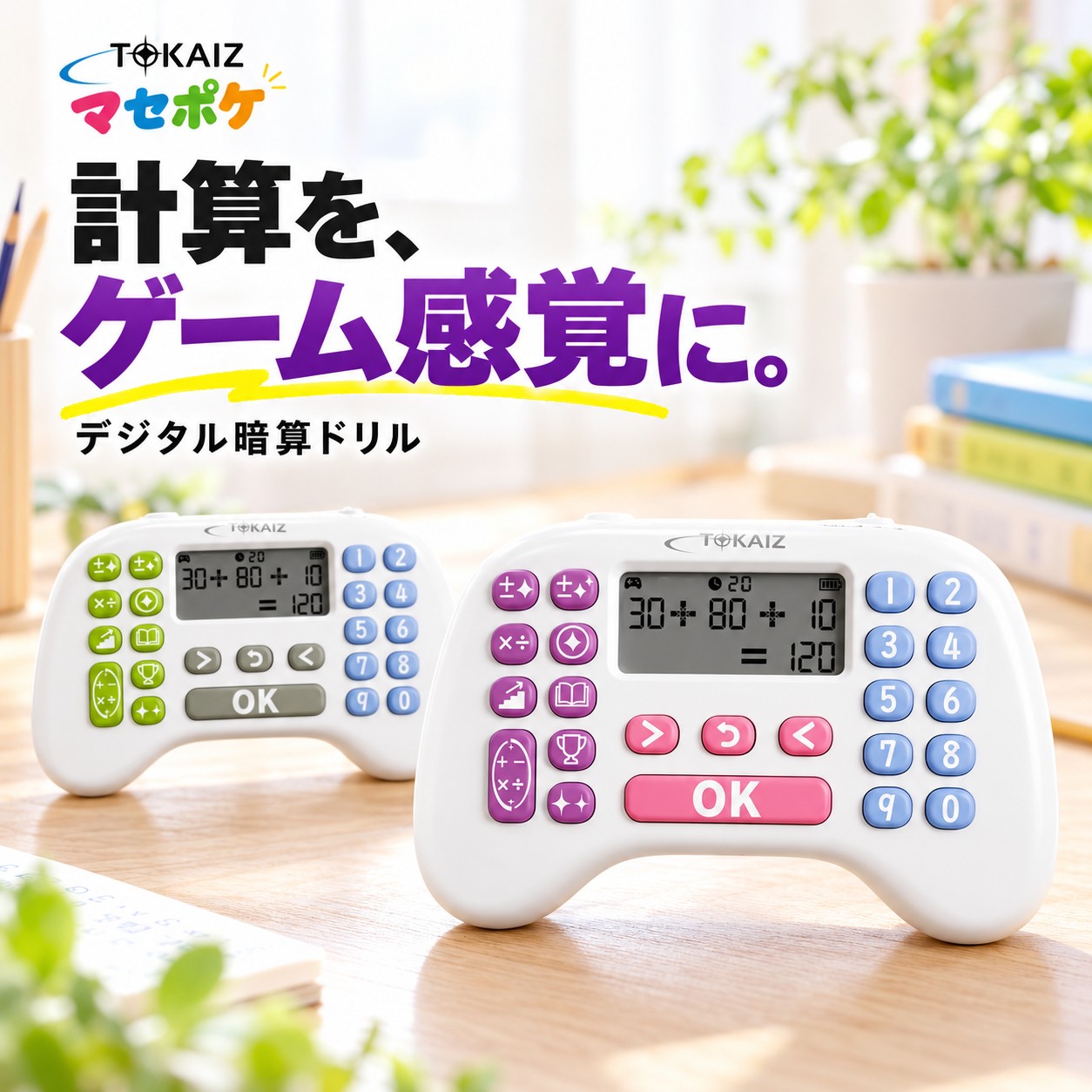 TOKAIZ（トカイズ） 日本ブランドTOKAIZ マセポケ 暗算ドリル 計算