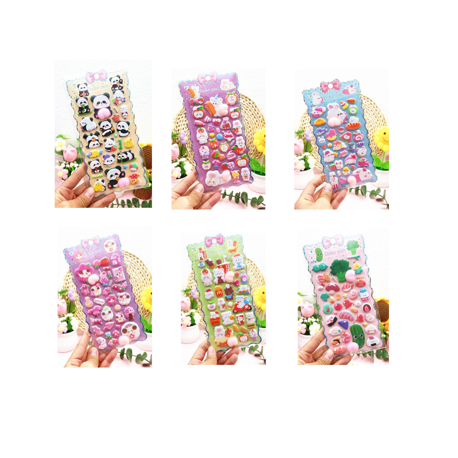 TOKAIZ（トカイズ） 【新作入荷】 ぷっくりシール 3D立体 おしりシール