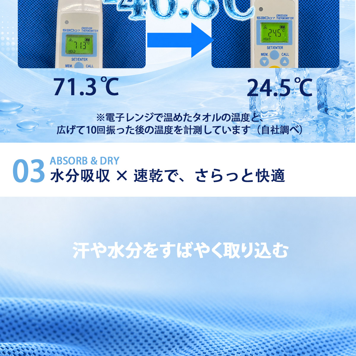 冷却ポンチョ 詳細イメージ1