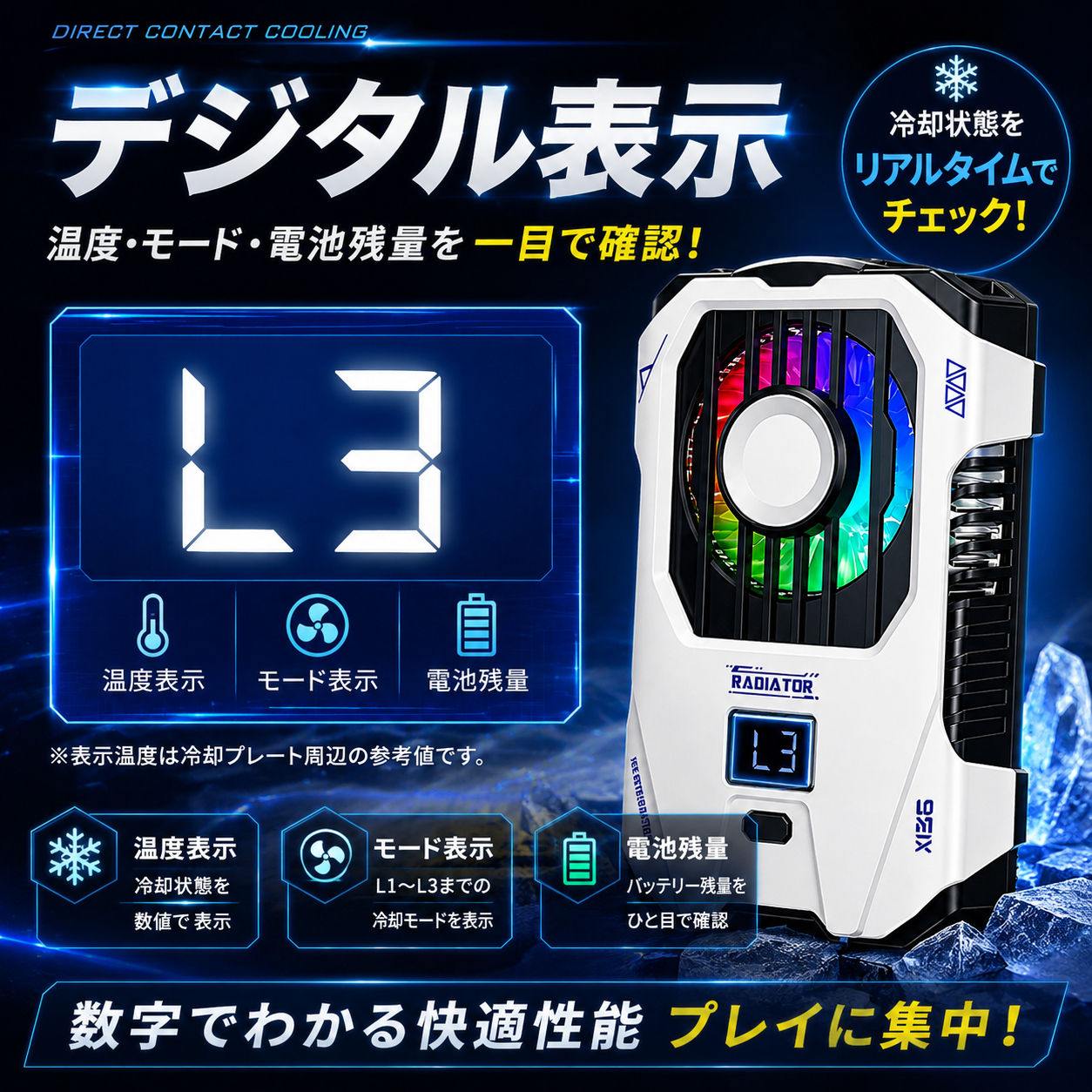 TOKAIZ Liteスマホクーラー X136