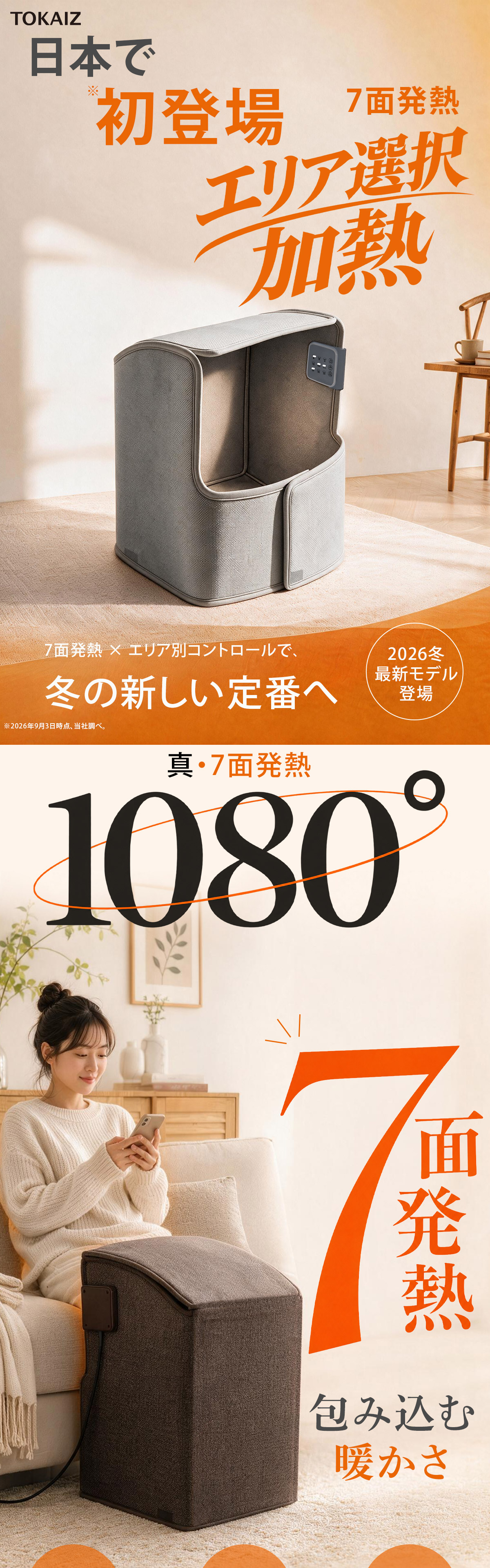 TOKAIZ 7面発熱パネルヒーター TPH-Elite7Z