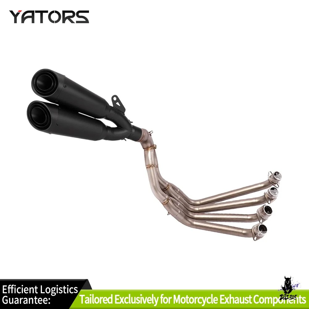 互換品 ホンダ CBR650R/CB650R 2014-2025 用 フルエキゾーストマフラー