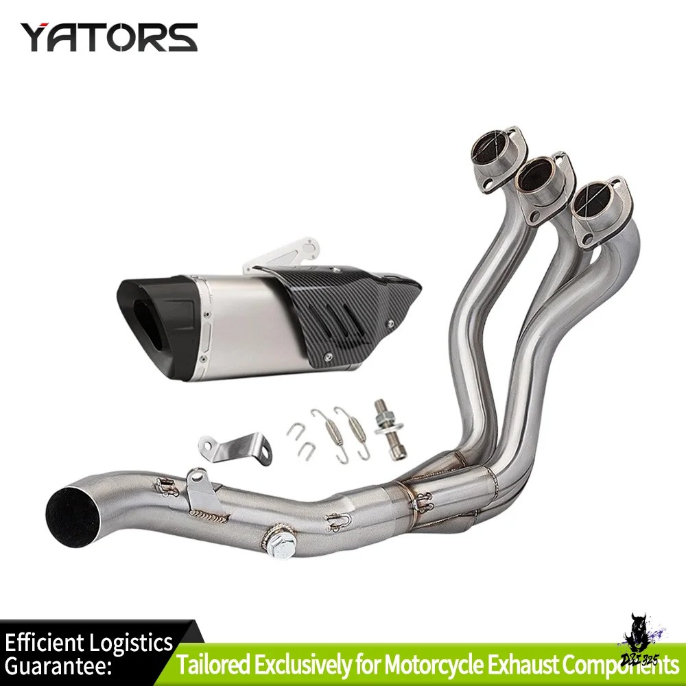互換品 ヤマハ MT-09/FZ09/XSR900 2014-2021 用 フルエキゾースト