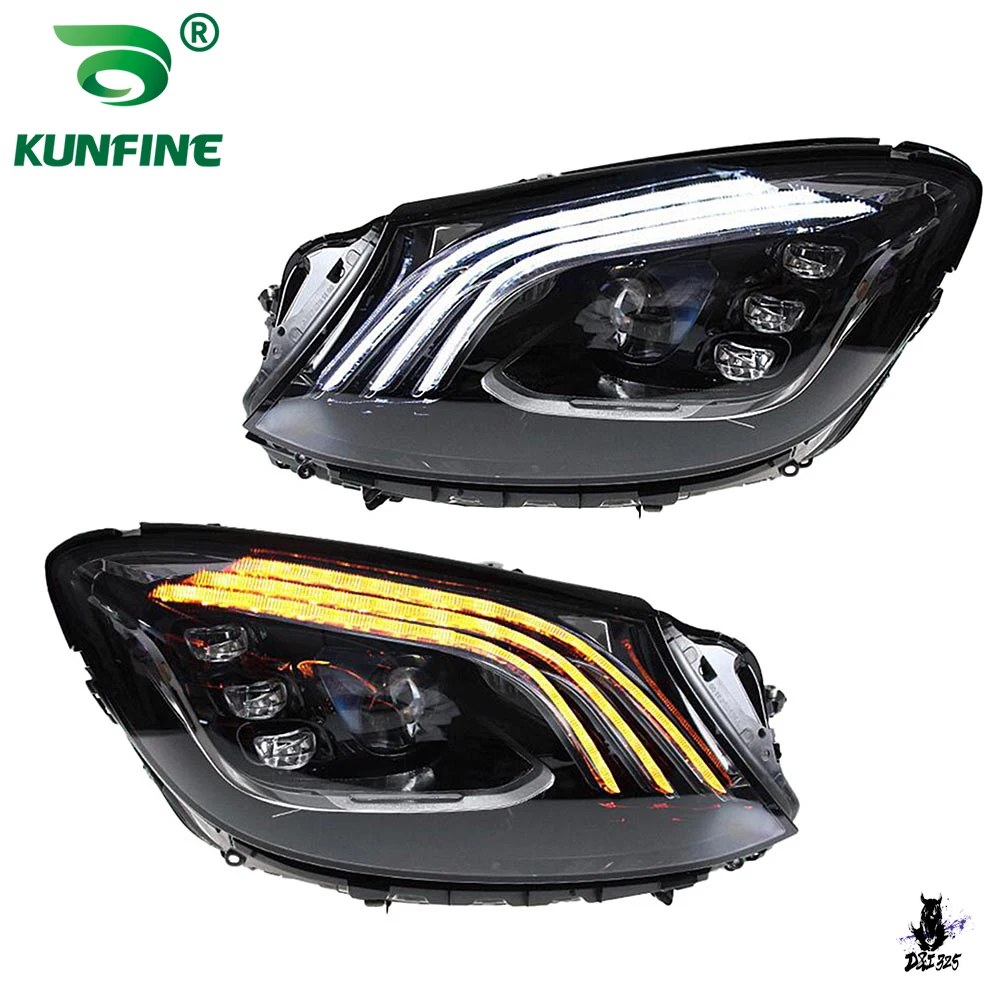 互換品 メルセデスベンツ Sクラス W222 2014-2017 用 LEDヘッドライト