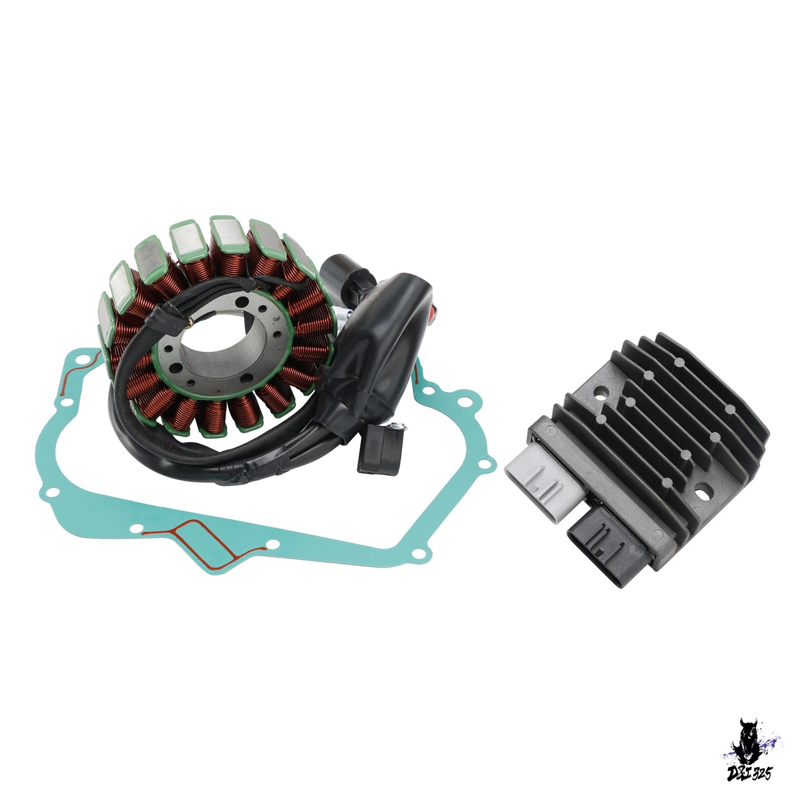 互換品 ヤマハ YXZ1000R EPS/SS 2016-2018 用 オルタネーターステーター・レギュレーター・ガスケットセット