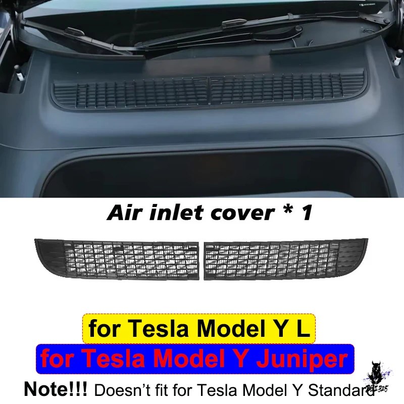 互換品 テスラ モデルY ジュニパー 2025-2026用 フロントバンパー防虫