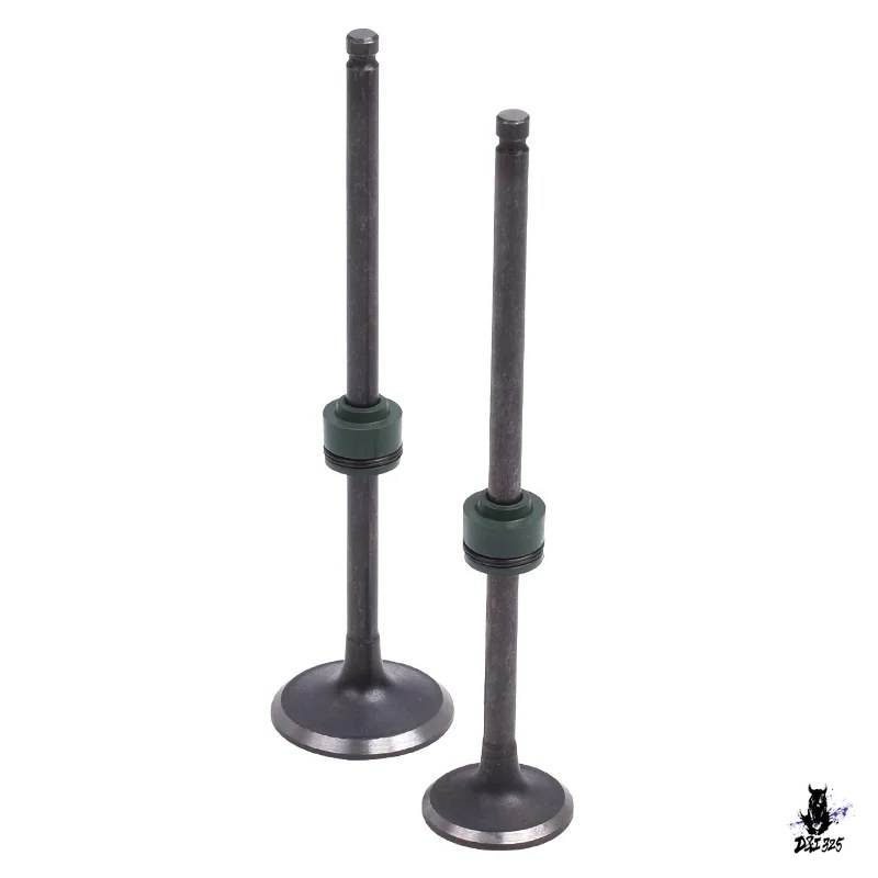 互換品 カワサキ ZRX400 用 吸気・排気バルブステムキット 2/4/8/16