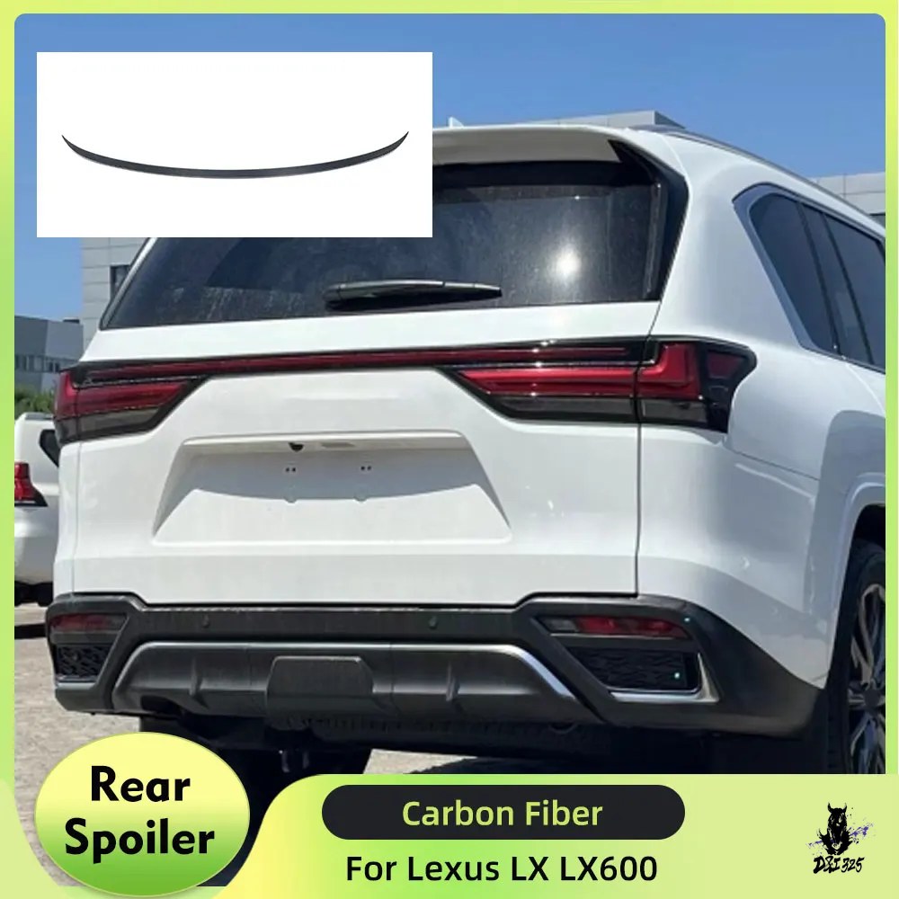 LEXUS　LX600　 リアスポイラー 互換品 レクサス LX600 2022-2025 用 カーボン柄製リアスポイラー