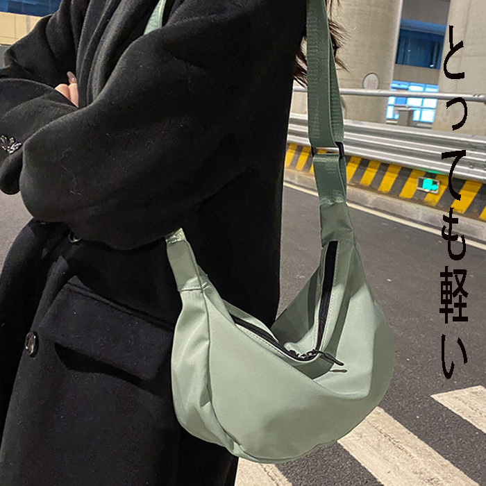 ショルダーバッグ レディース 軽い 肩がけ 斜めがけ ボディバッグ ハンドバック 大容量 コンパクト 韓国 おしゃれ かわいい 三日月 半月 安い リーズナブル 関連画像4
