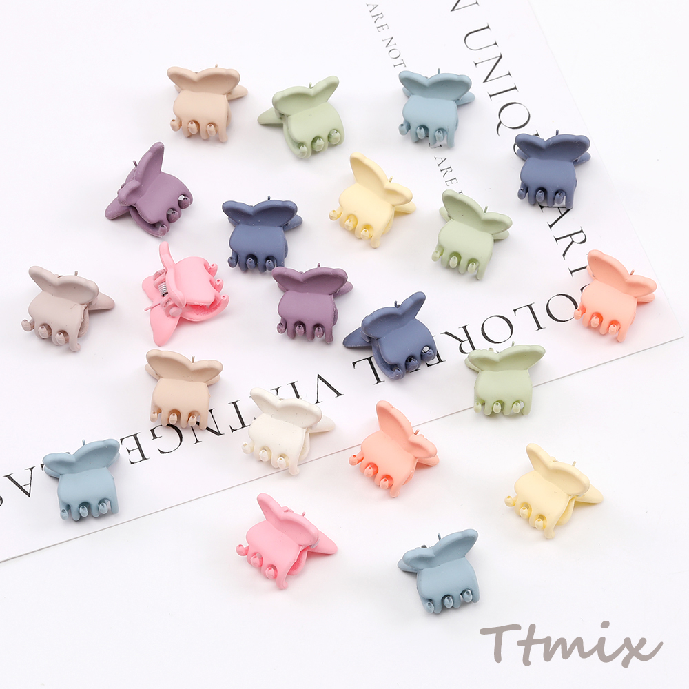 MINIバンスクリップ 13×15mm ミックスカラー（10ヶ）の説明 - 通販