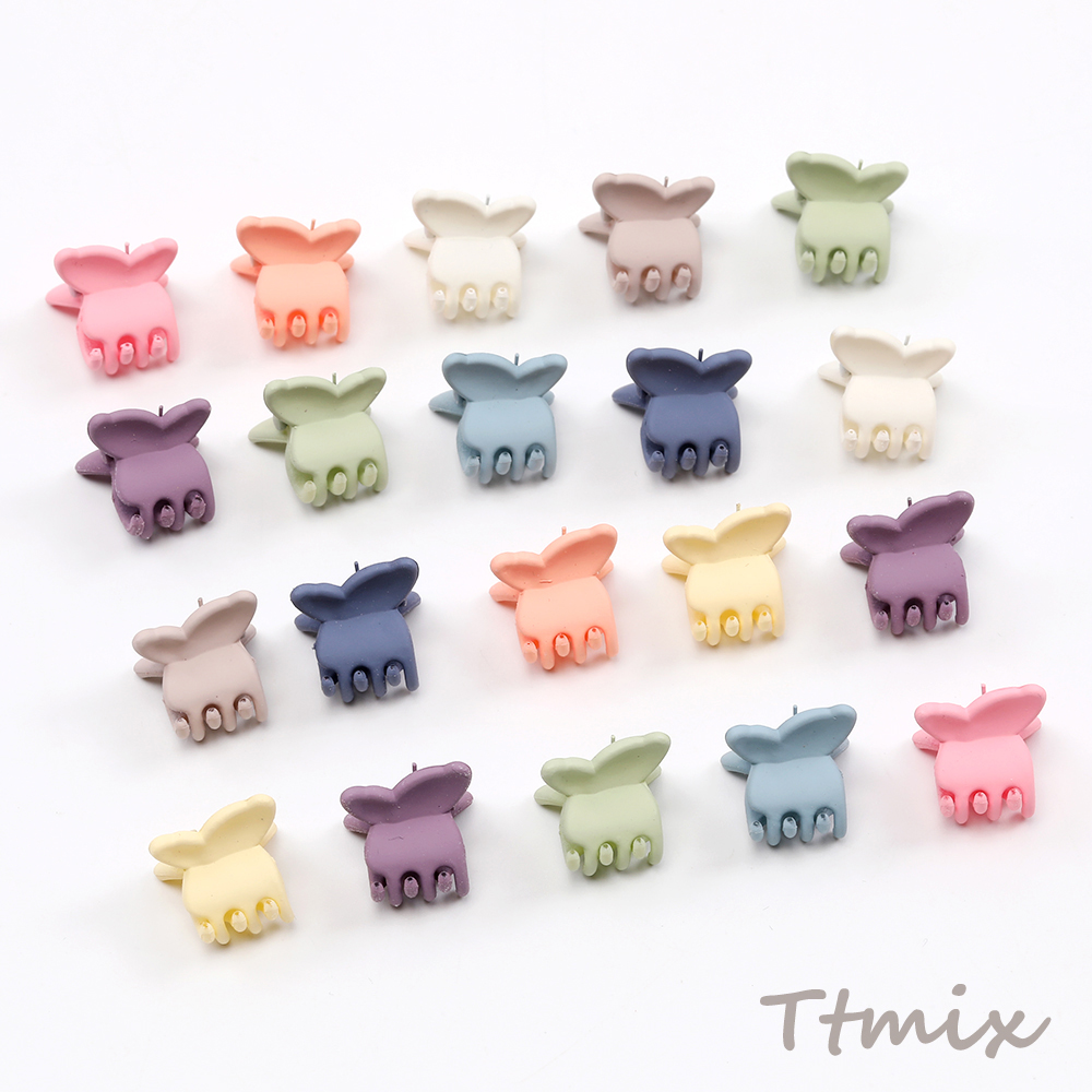 MINIバンスクリップ 13×15mm ミックスカラー（10ヶ）の説明 - 通販
