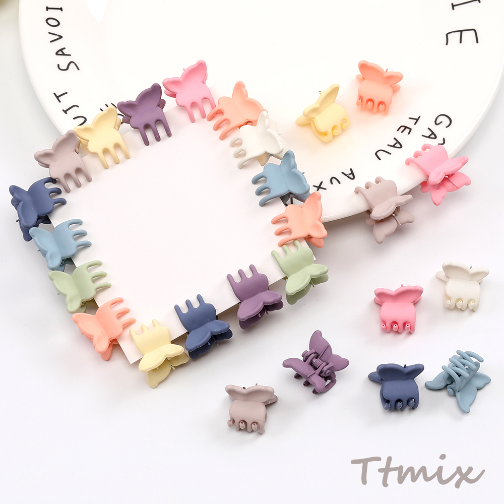 MINIバンスクリップ 13×15mm ミックスカラー（10ヶ）の説明 - 通販