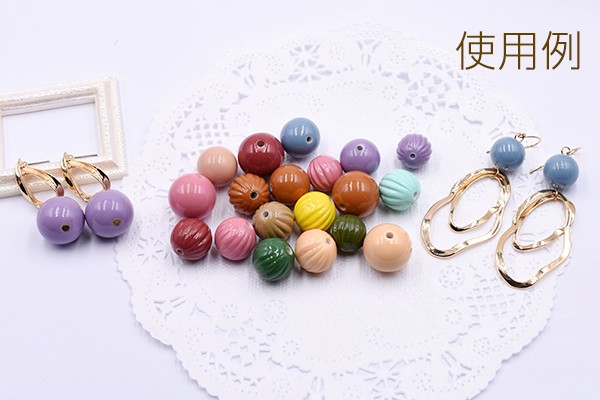 アクリルビーズ 塗装丸玉 14mm 全10色【20ヶ】 : ビーズアンドパーツ