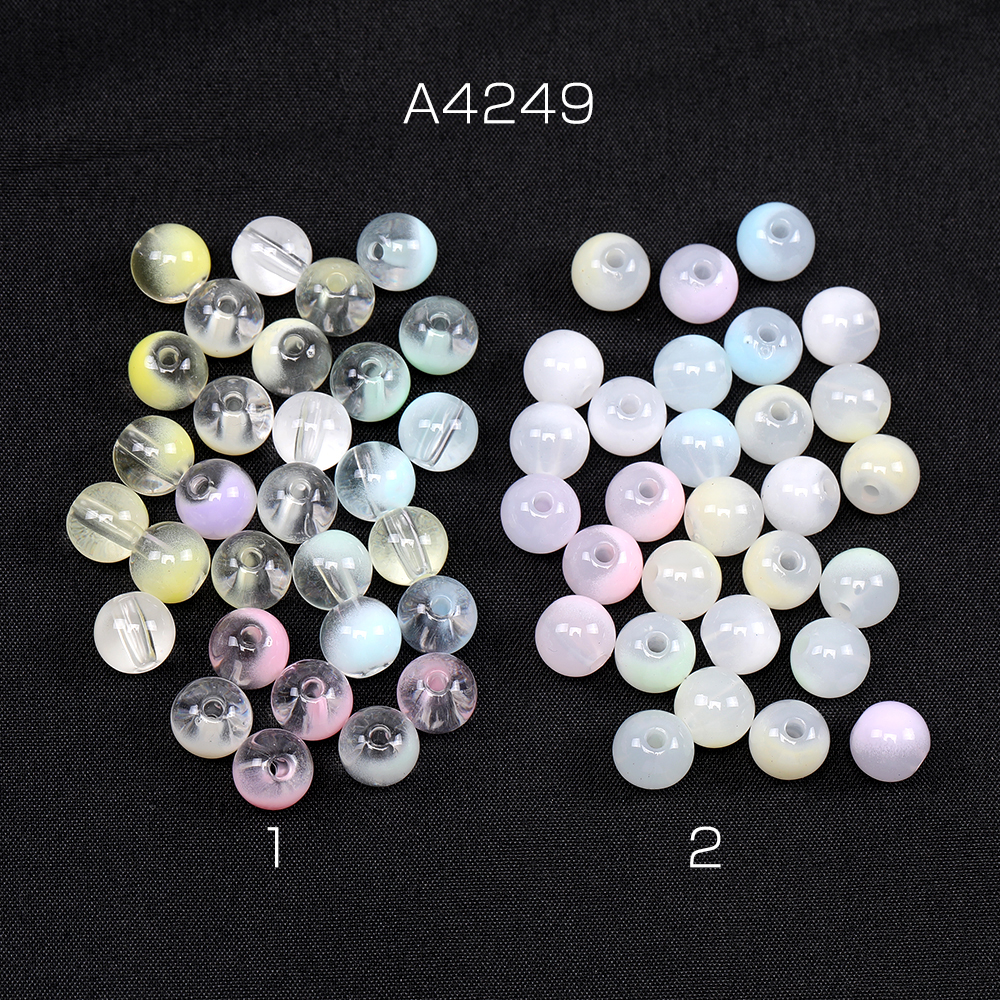 アクリルビーズ 丸玉 9.5mm ミックスカラーの説明 - 通販 - Yahoo