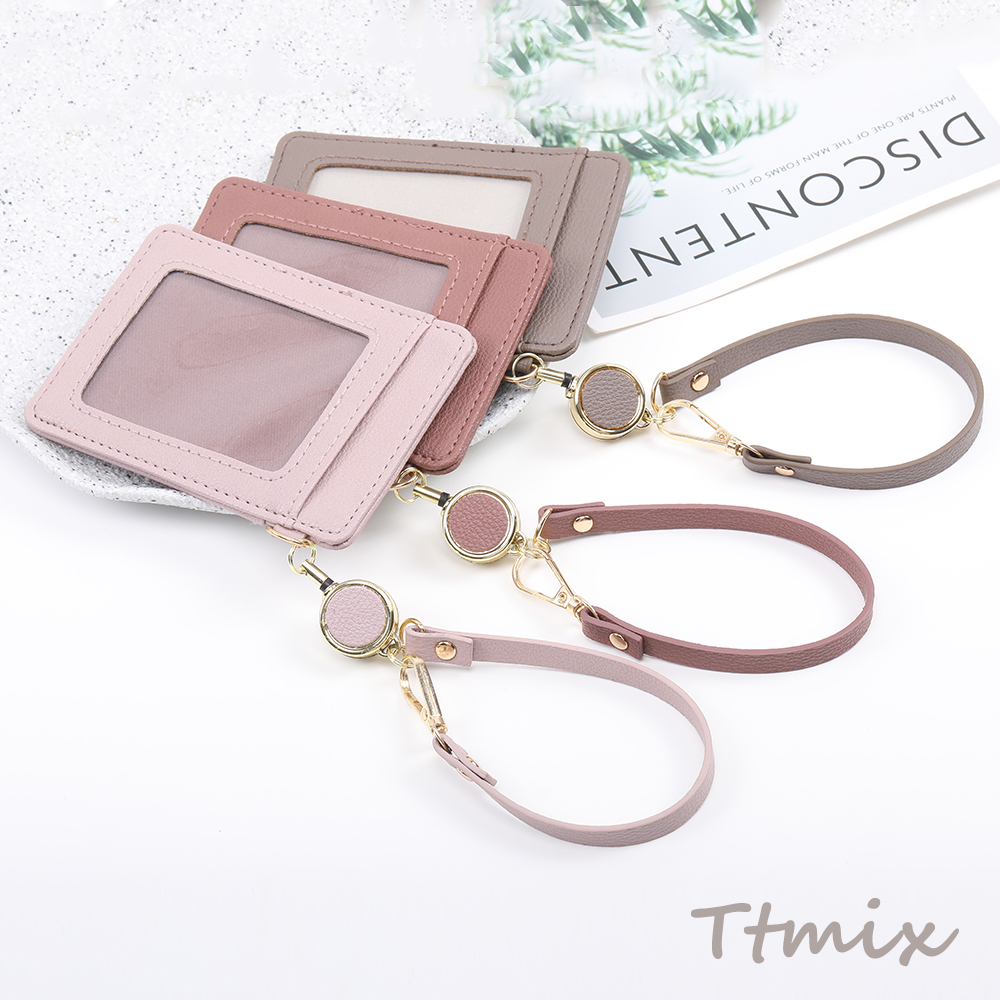 大人気商品!!! 【PINK】 ★ ID ケース 定期入れ★ Amazon.co.jp: IDカードホルダー パスケース リール付き