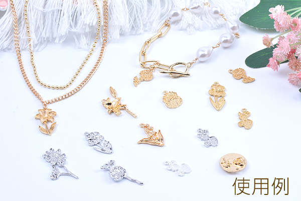muska jewelry ムスカジュエリー フラワーチャーム muska jewelry ムスカジュエリー フラワーチャーム