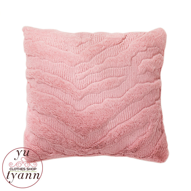 クッションカバー 北欧 もふもふ クッション ニット 45 45cm 無地 ピロー カバー 45角 シンプル 3colors 幾何 兎の毛皮 かわいい 丸洗い おしゃれ 新生活 C11 Sofa076 ユーちゃん 通販 Yahoo ショッピング