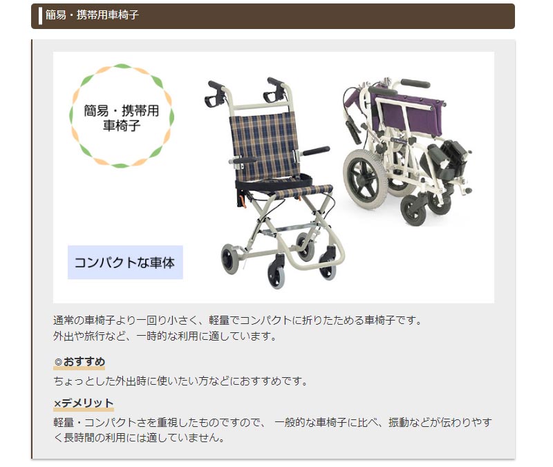 車椅子・シルバーカーの店 YUA - ○車椅子の選び方｜Yahoo!ショッピング