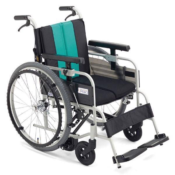 車椅子 MiKi ミキ とまっティ 自動ブレーキ 低床 MBY-41B 自走式 ヒヤリハット防止《非課税》｜yua-shop｜03