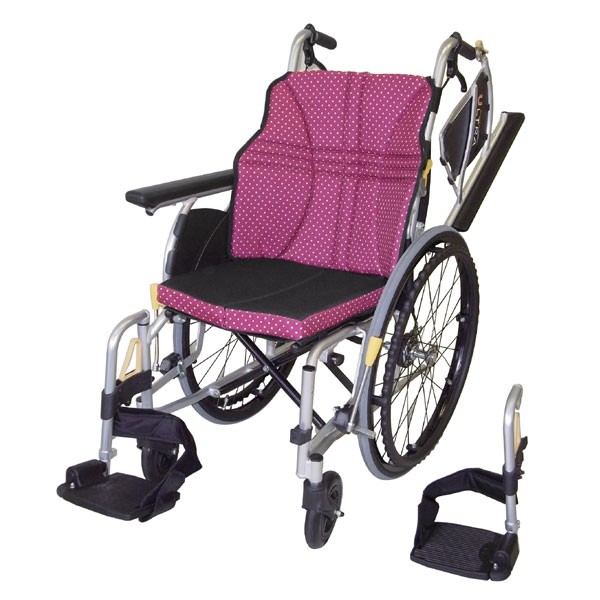 日進医療器自走用多機能軽量ULTRAシリーズ車椅子NA-U2W
