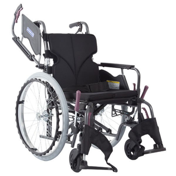 車椅子 軽量 コンパクト カワムラサイクル KMD-B22-40(38/42)-M(H/SH) 多機能 自走式 Modern-Bstyle《非課税》｜yua-shop｜09