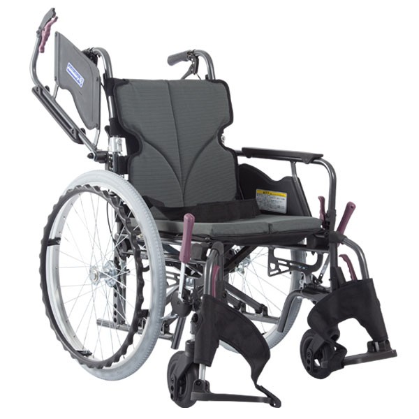 車椅子 軽量 コンパクト カワムラサイクル KMD-B22-40(38/42)-M(H/SH) 多機能 自走式 Modern-Bstyle《非課税》｜yua-shop｜02