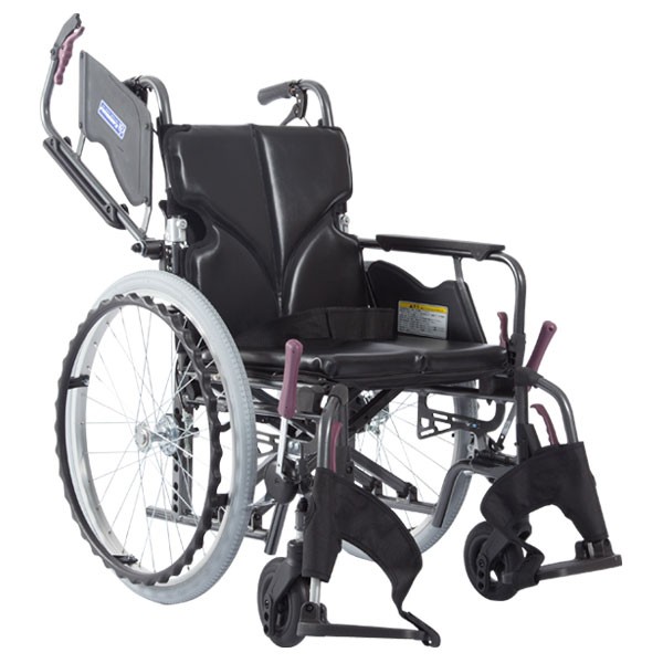 車椅子 軽量 コンパクト カワムラサイクル KMD-B22-40(38/42)-M(H/SH) 多機能 自走式 Modern-Bstyle《非課税》｜yua-shop｜08