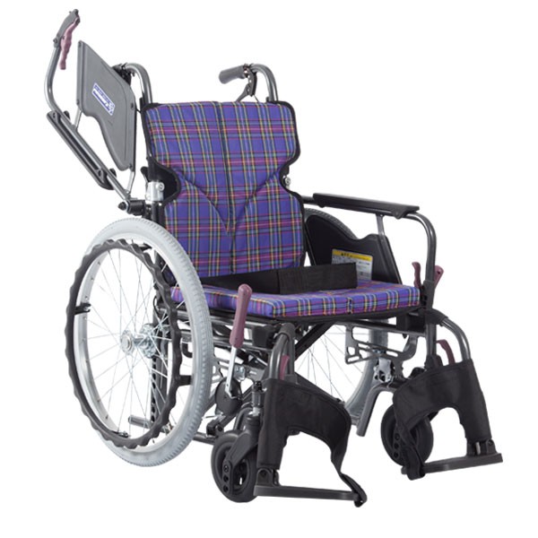 車椅子 軽量 コンパクト カワムラサイクル KMD-B20-40(38/42)-LO(SL/SSL) 低床 多機能 自走式 Modern-Bstyle《非課税》｜yua-shop｜07