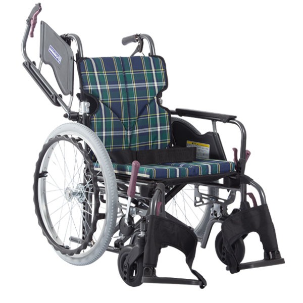 車椅子 軽量 コンパクト カワムラサイクル KMD-B20-40(38/42)-LO(SL/SSL) 低床 多機能 自走式 Modern-Bstyle《非課税》｜yua-shop｜05