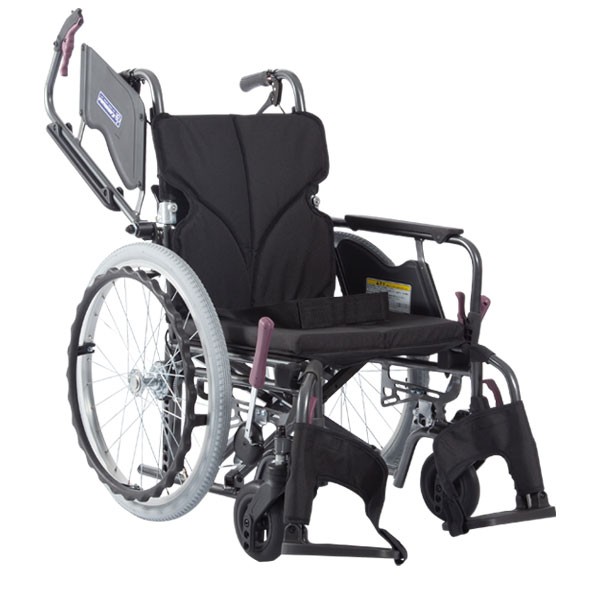 カワムラサイクル 車椅子 軽量 コンパクト KMD-B20-40(38/42)-LO(SL
