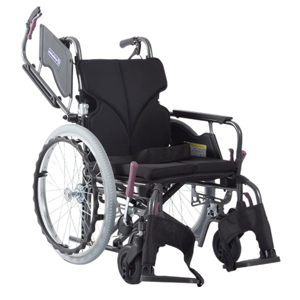 車椅子 軽量 コンパクト カワムラサイクル KMD-B20-40(38/42)-LO(SL/SSL) 低床 多機能 自走式 Modern-Bstyle《非課税》｜yua-shop｜09