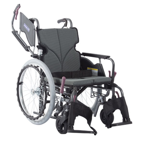 車椅子 軽量 コンパクト カワムラサイクル KMD-B20-40(38/42)-LO(SL/SSL) 低床 多機能 自走式 Modern-Bstyle《非課税》｜yua-shop｜02