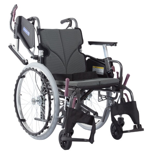 車椅子 軽量 コンパクト カワムラサイクル KMD-C22-40(38/42)-M(H/SH) 多機能 自走式 Modern-Cstyle《非課税》｜yua-shop｜02