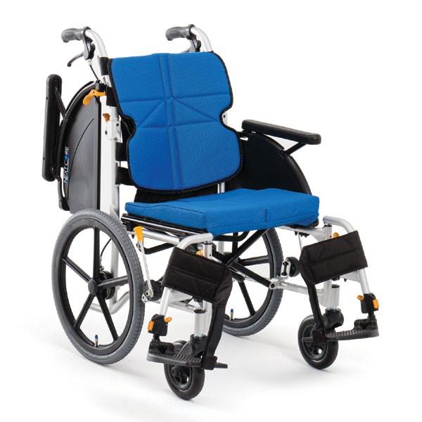 週末限定タイムセール》車椅子 折りたたみ 松永製作所 ネクストコア-マルチ アルミ製 NEXT-41B 多機能介助式車椅子 車椅子 