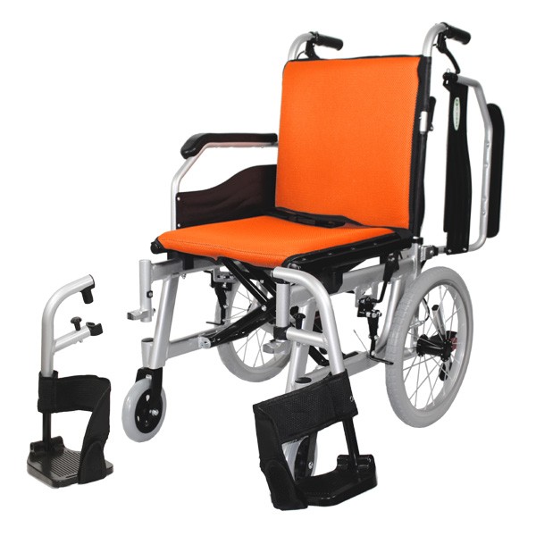 車椅子 折りたたみ G-CARE 介助式アルミ製多機能タイプ車いす GC16-WHU-001《非課税》｜yua-shop｜04