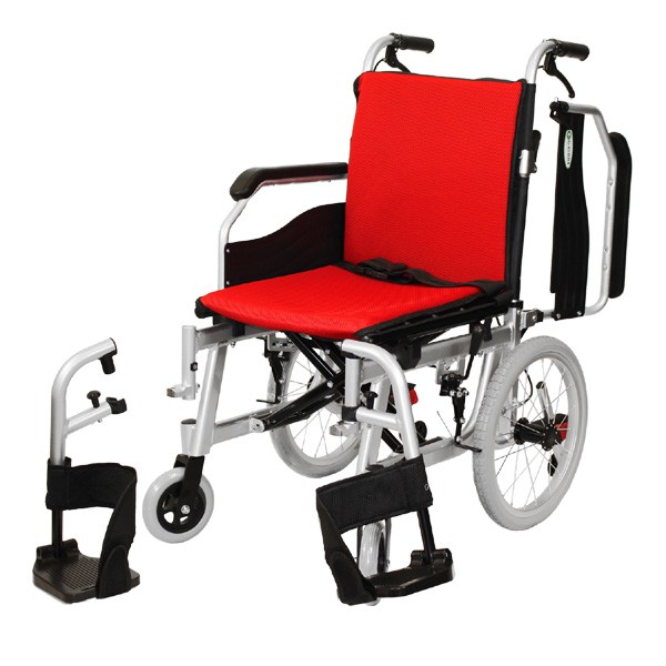 車椅子 折りたたみ G-CARE 介助式アルミ製多機能タイプ車いす GC16-WHU-001《非課税》｜yua-shop｜05