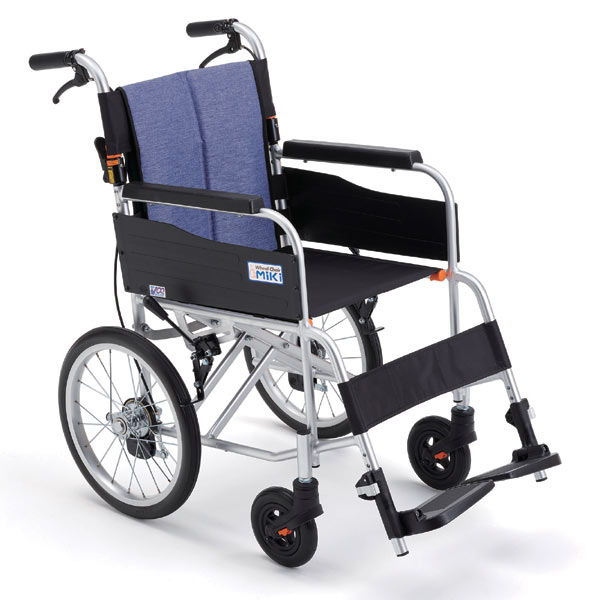 車椅子 軽量 折りたたみ ミキ MiKi JTN-2 介助用 介護《非課税》 : w21 