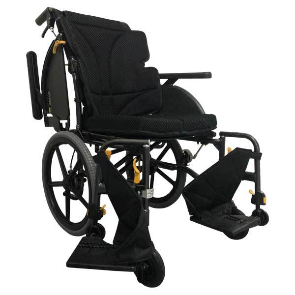 車椅子 軽量 コンパクト 松永製作所 グレイスコア・マルチ GRC-41B 多機能 介助式《非課税》｜yua-shop｜03