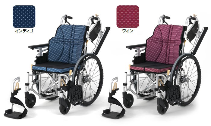 日進医療器　介助用　多機能　超軽量　ノーパンクタイヤ　車椅子　NAH-U7 楽天市場】日進医療器 介助式多機能車いす NAH-SU2W シン