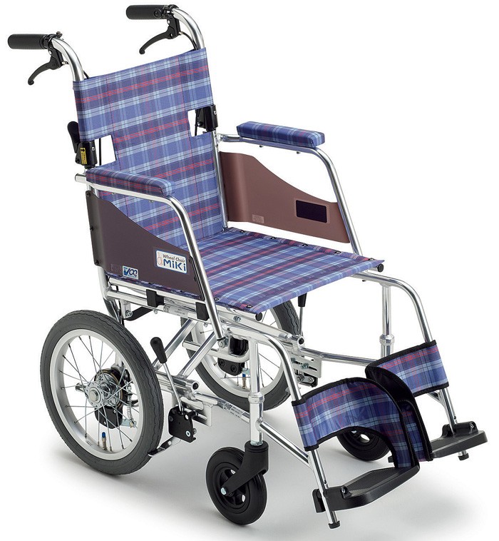 車椅子 軽量 コンパクト MiKi スキット SKT-1 介助用 スリム