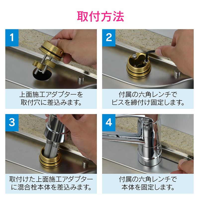 カクダイ（KAKUDAI） シングルレバー混合栓 キッチン用 水栓金具 分水